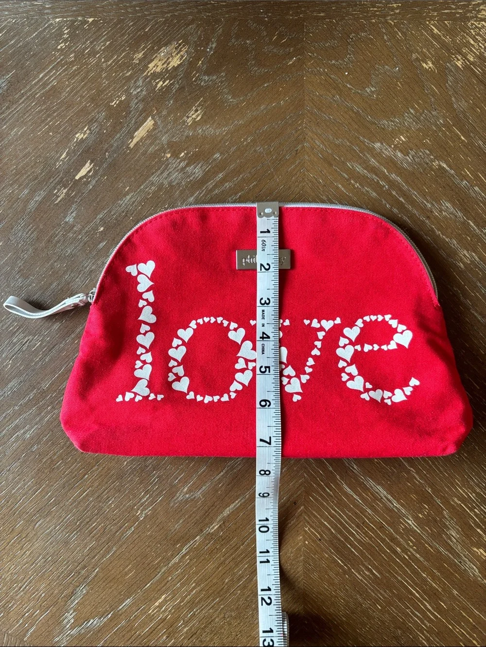 Philosophy Love red + MAC baby Pink & silver Glittery star makeup bags Bundle